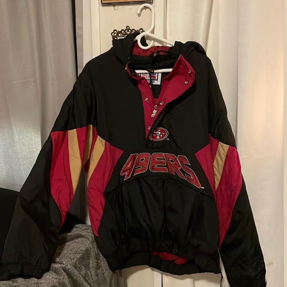 RARE starter proline NFL pull over vintage jacket